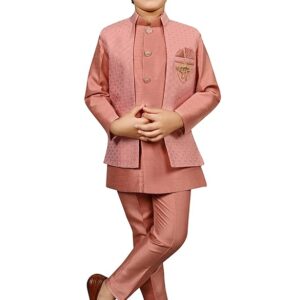 Western Sherwani Set For Boys