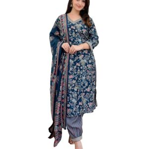 Women Kurta and Pant Set With Dupatta