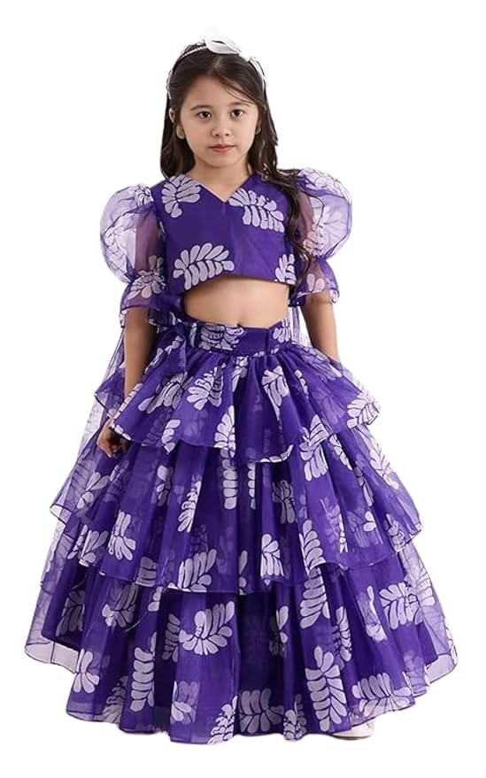 Navy Blue Lehenga Choli Set